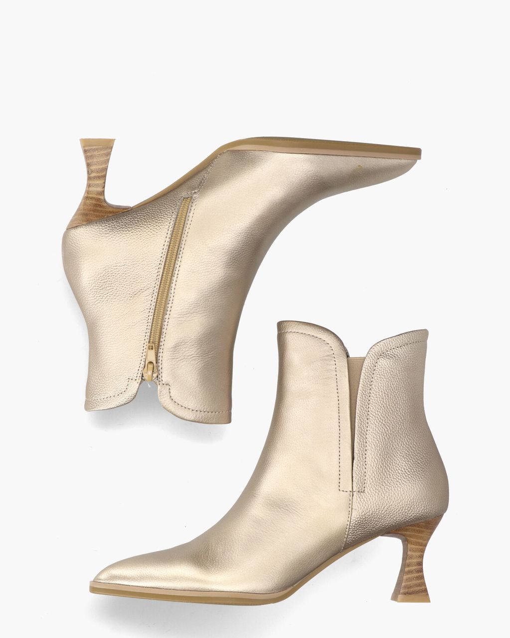 Di Lauro Sofie Goud Dames Enkelboots