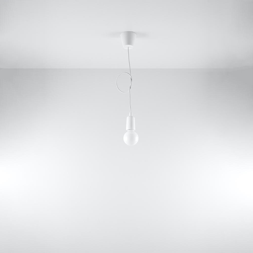 famlights | Dani hanglamp in wit E27 1-lichts