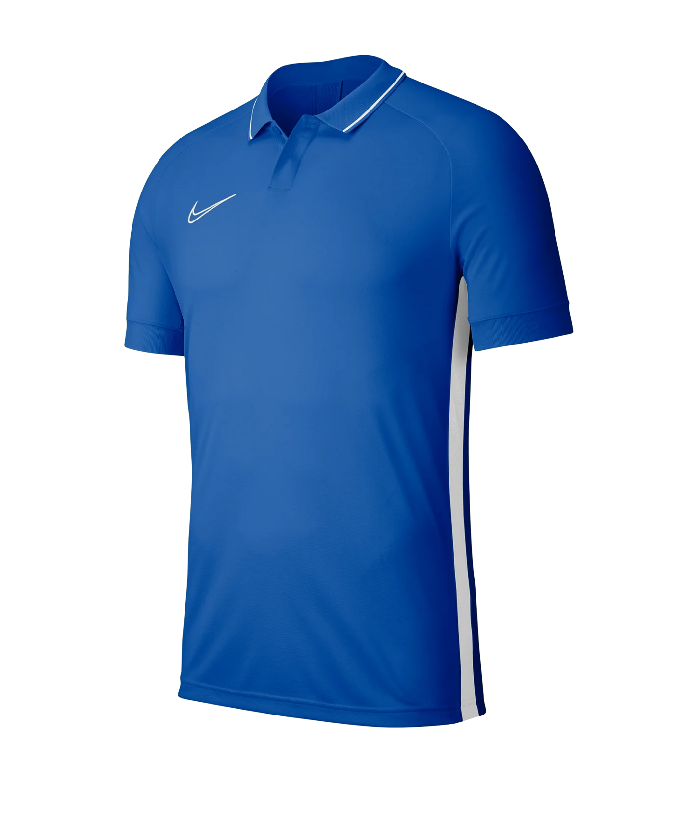 Nike Academy 19 Poloshirt Blau Weiss F463
