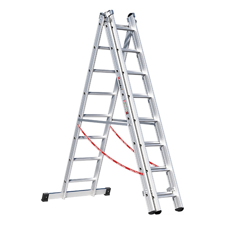 Euroline Premium 307 Multifunctionele ladder 3x8 sporten