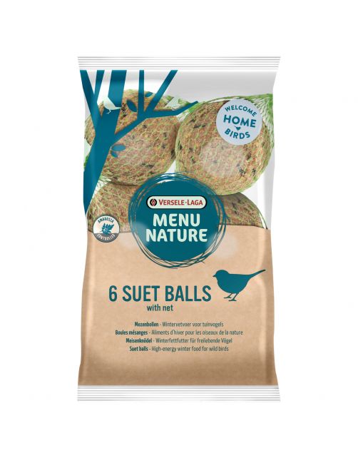 Versele-Laga Menu Nature Mezenbollen 6 Stuks - Voer - 540 g