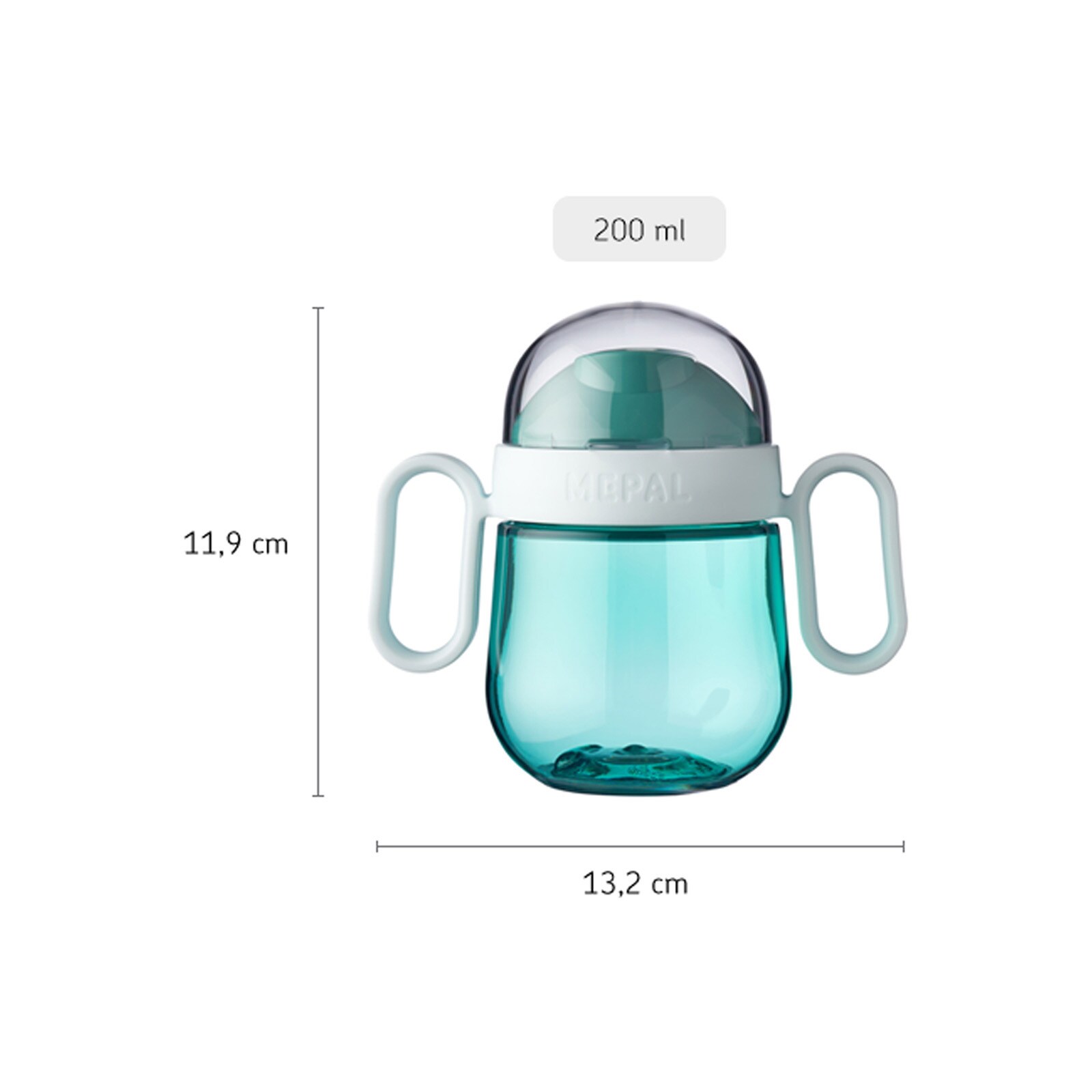 Mepal Antitropf-Trinklernbecher 2.0 Mio 200 ml