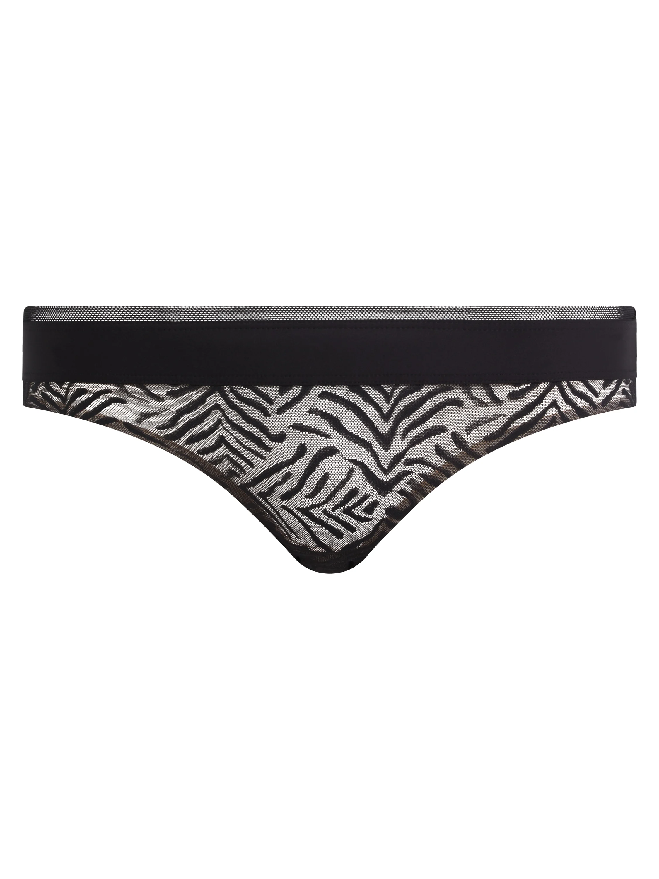 GRAPHIC ALLURE - Slip en dentelle | Noir