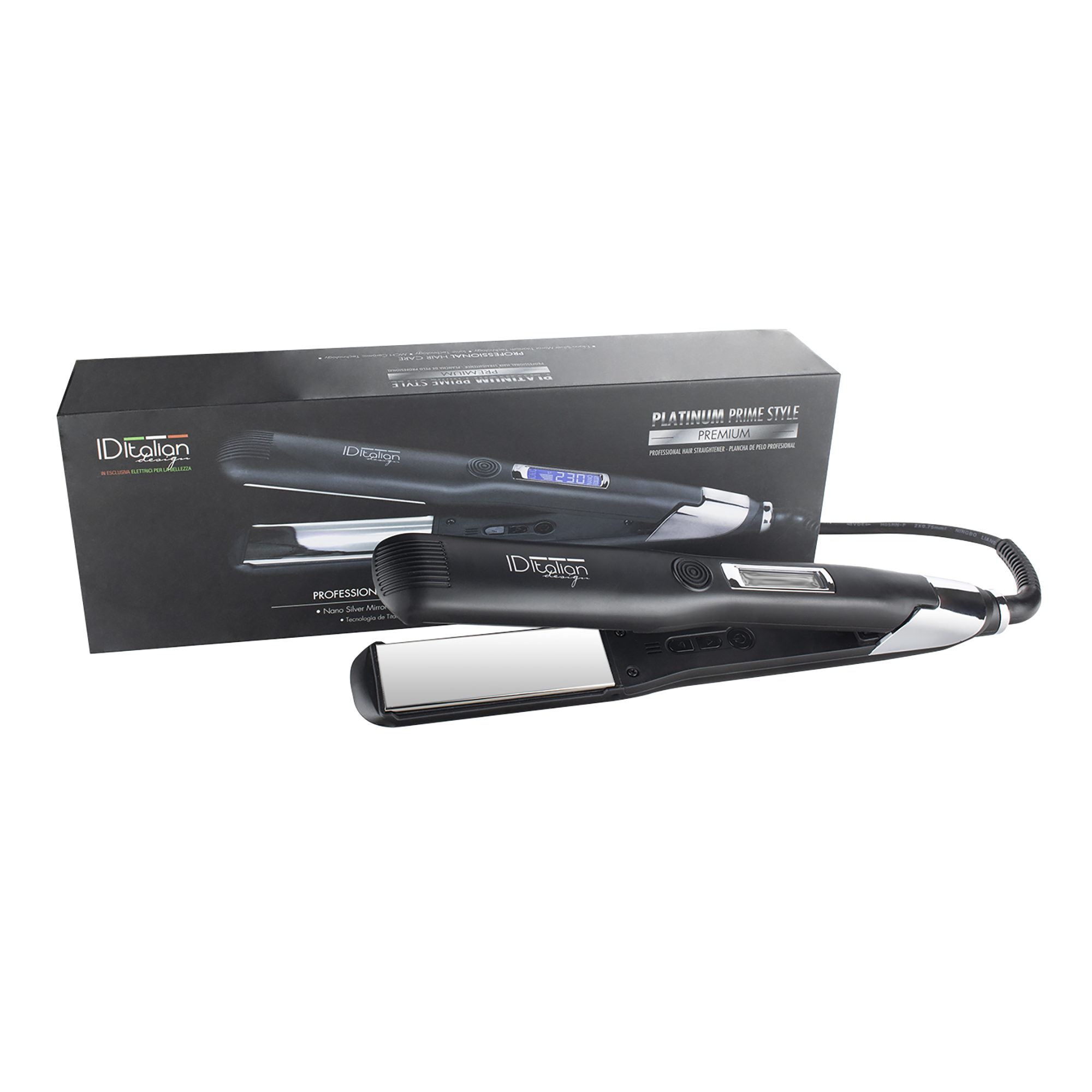 Italian Design Platinum Prime Style Premium Hair straightener