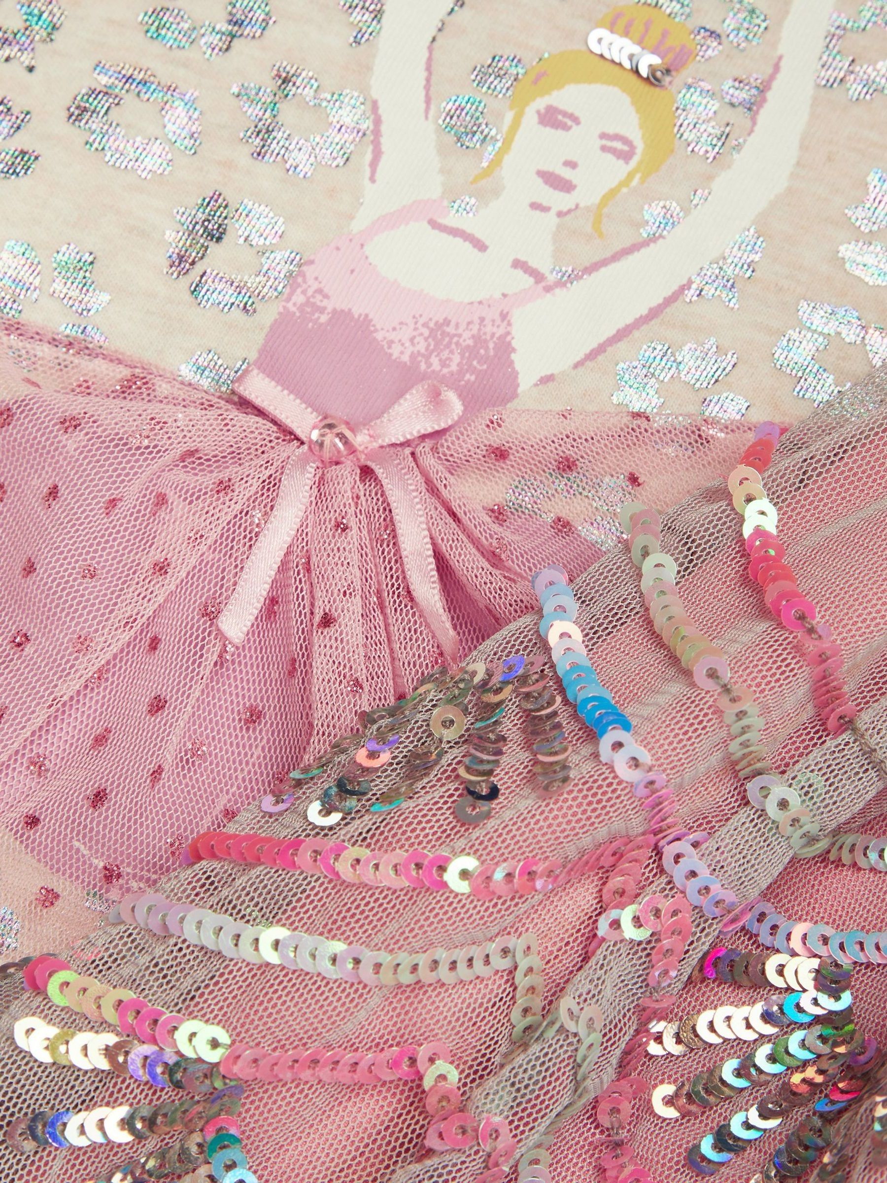 Monsoon Ballerina's Set van top en lovertjesrok