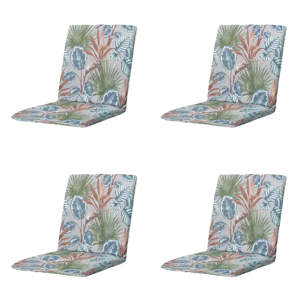 Madison - Stapelstoelkussen Cala natural - Ca. 97x49 cm - Set van 4