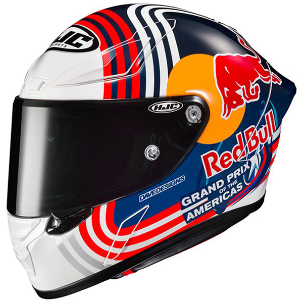 HJC - Casque RPHA 1 Red Bull Austin GP MC21 / Navy / Rouge / Blanc / Orange