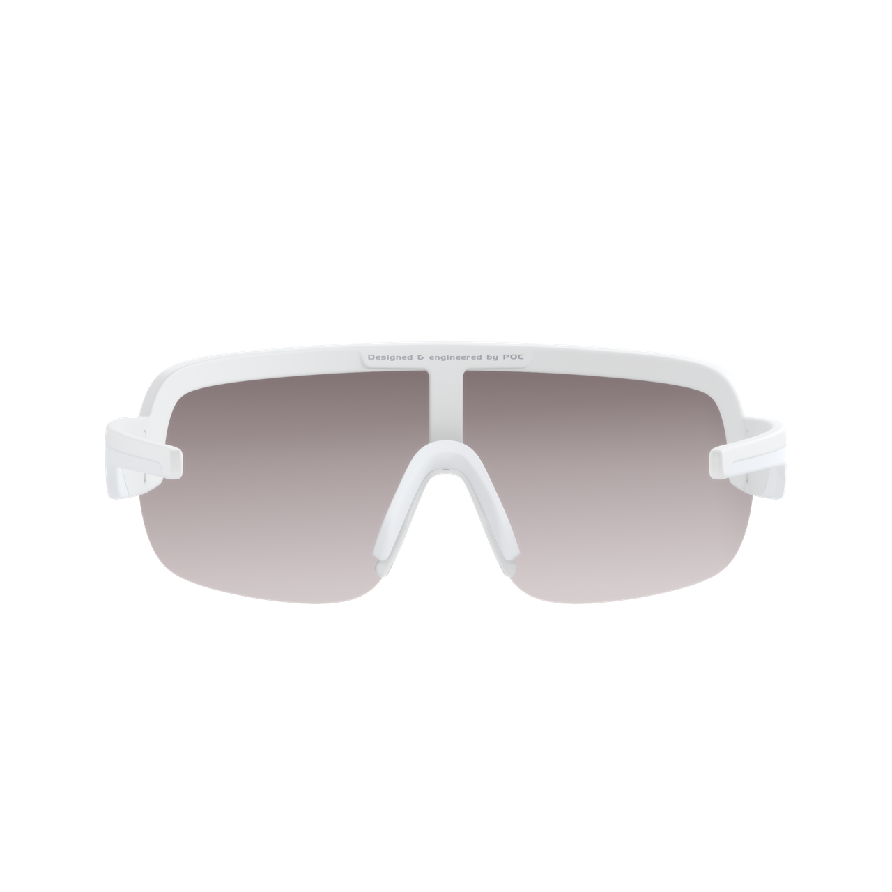 POC Aim Cykelbriller Hydrogen White Clarity Road Silver Mirror