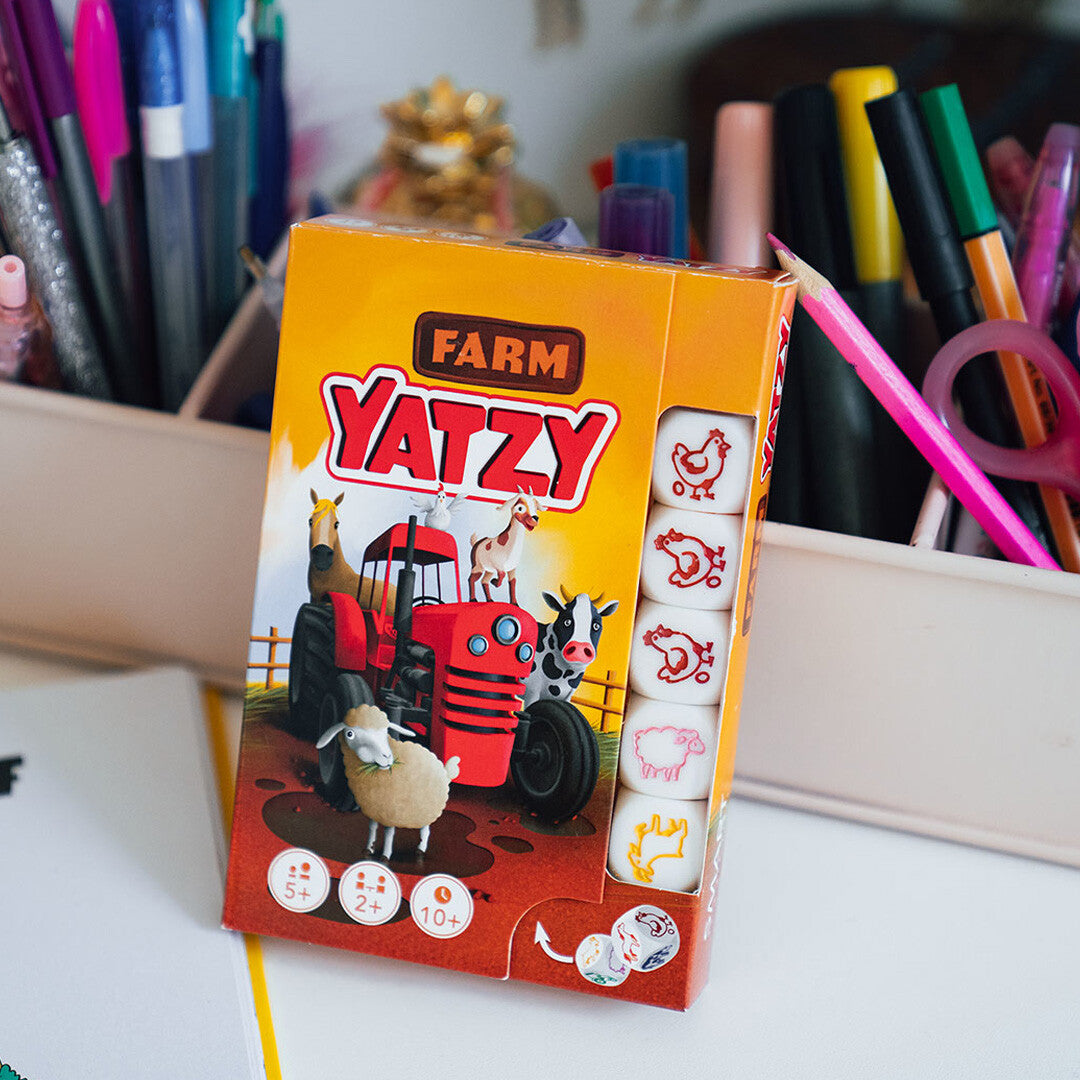 Smart games dobbelspel yatzy - boerderij