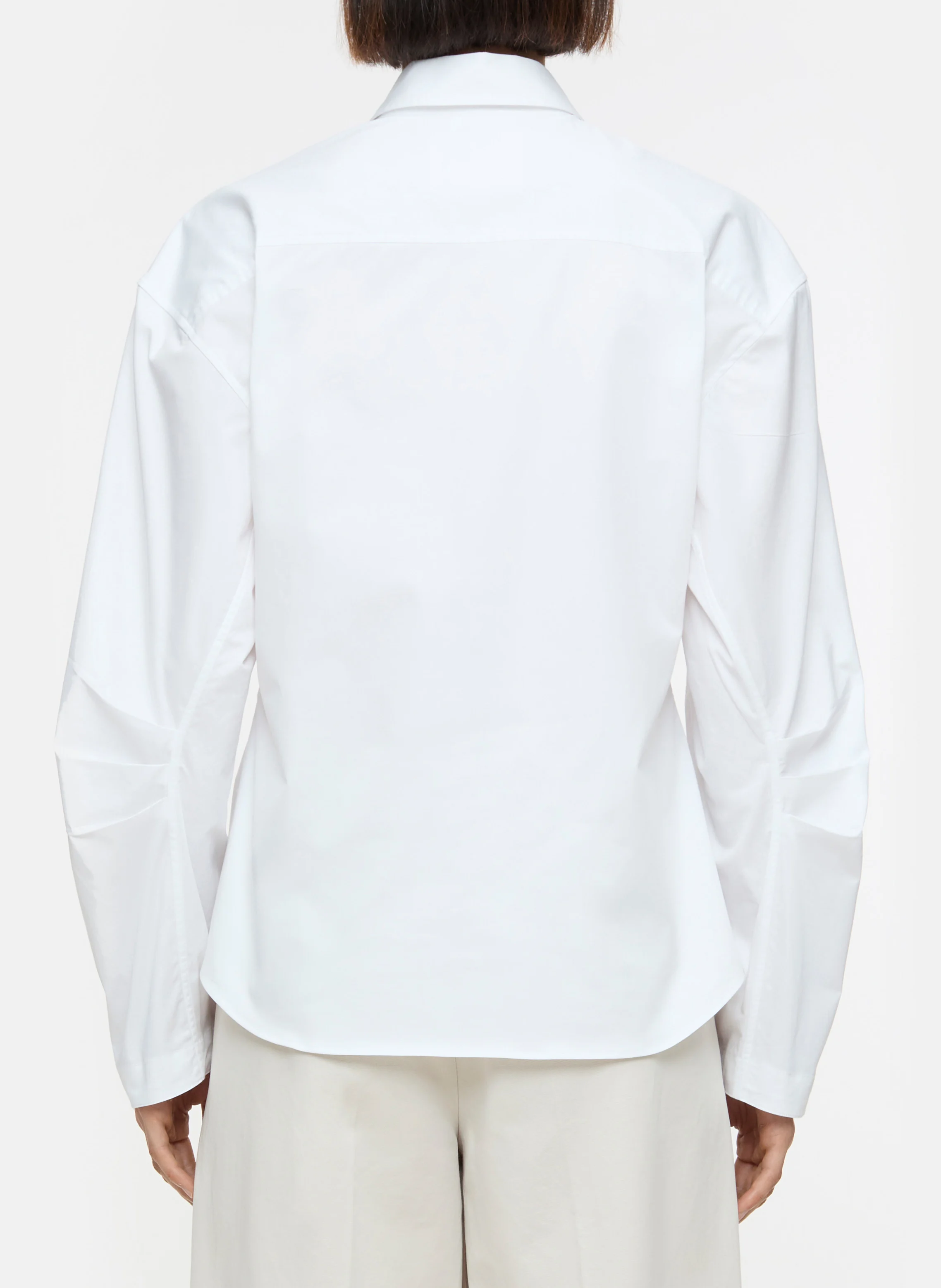 Chemise ample boutonnée | Blanc