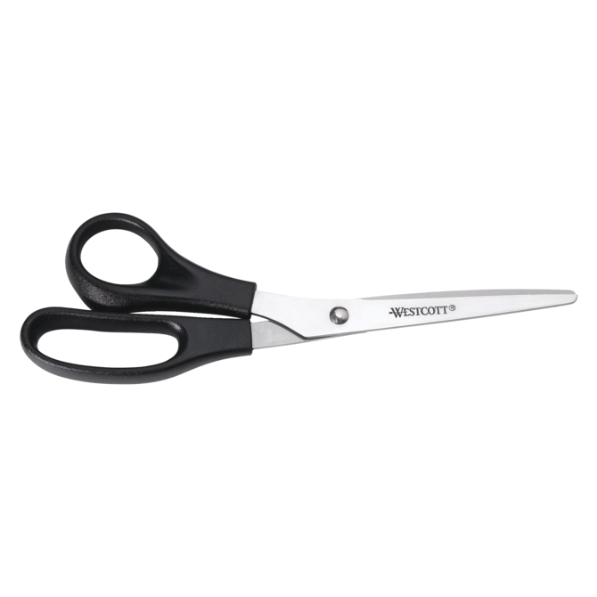 Schaar Westcott Buro 210mm RVS met kunsstof grip linkshandig