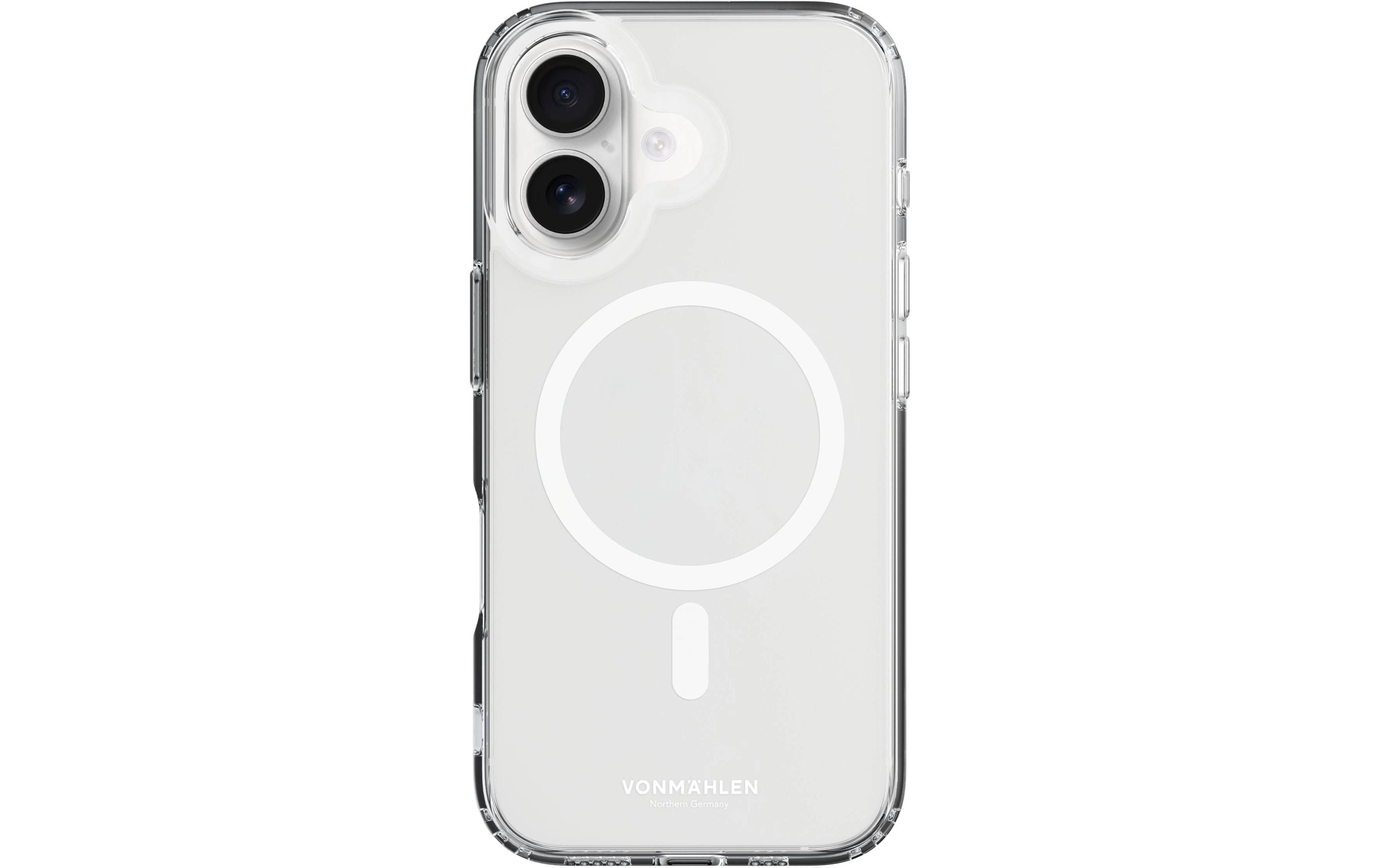 Back Cover Transparent iPhone 16 Plus WhiteSilicone Backcover für das Apple iPhone 16 Plus