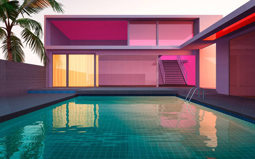 Pool 23 by Carl Miller - Limited Edition. Edition of: 100. Signed.