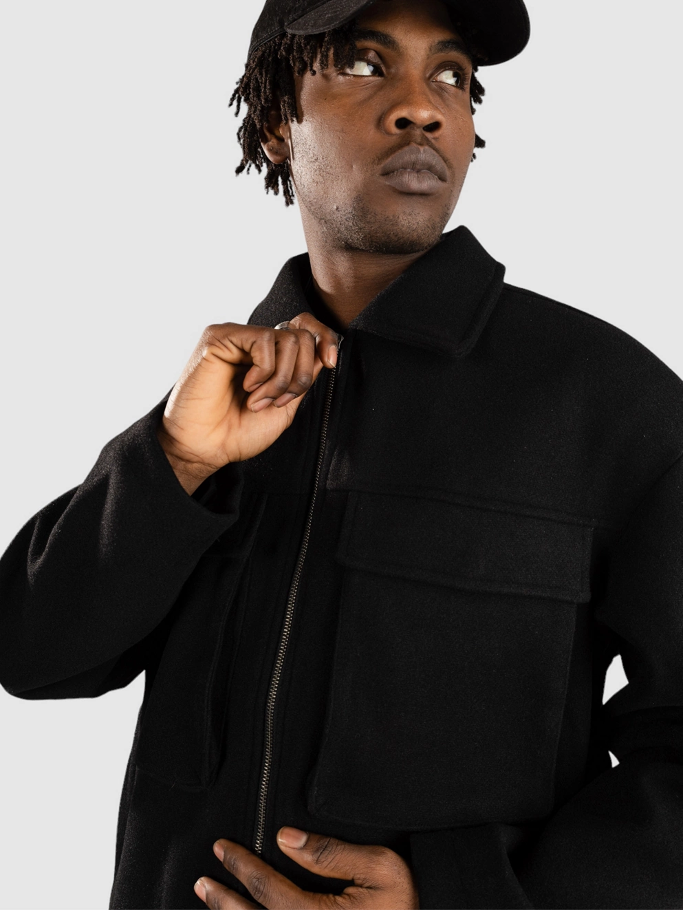 Urban Classics Big Pocket Jacket black