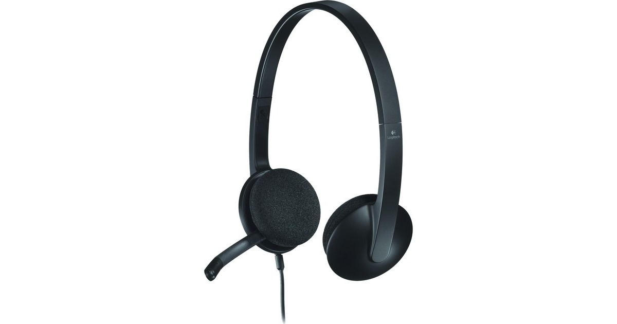 LogitechUSB Headset H340 on-ear   (Zwart, Retail)