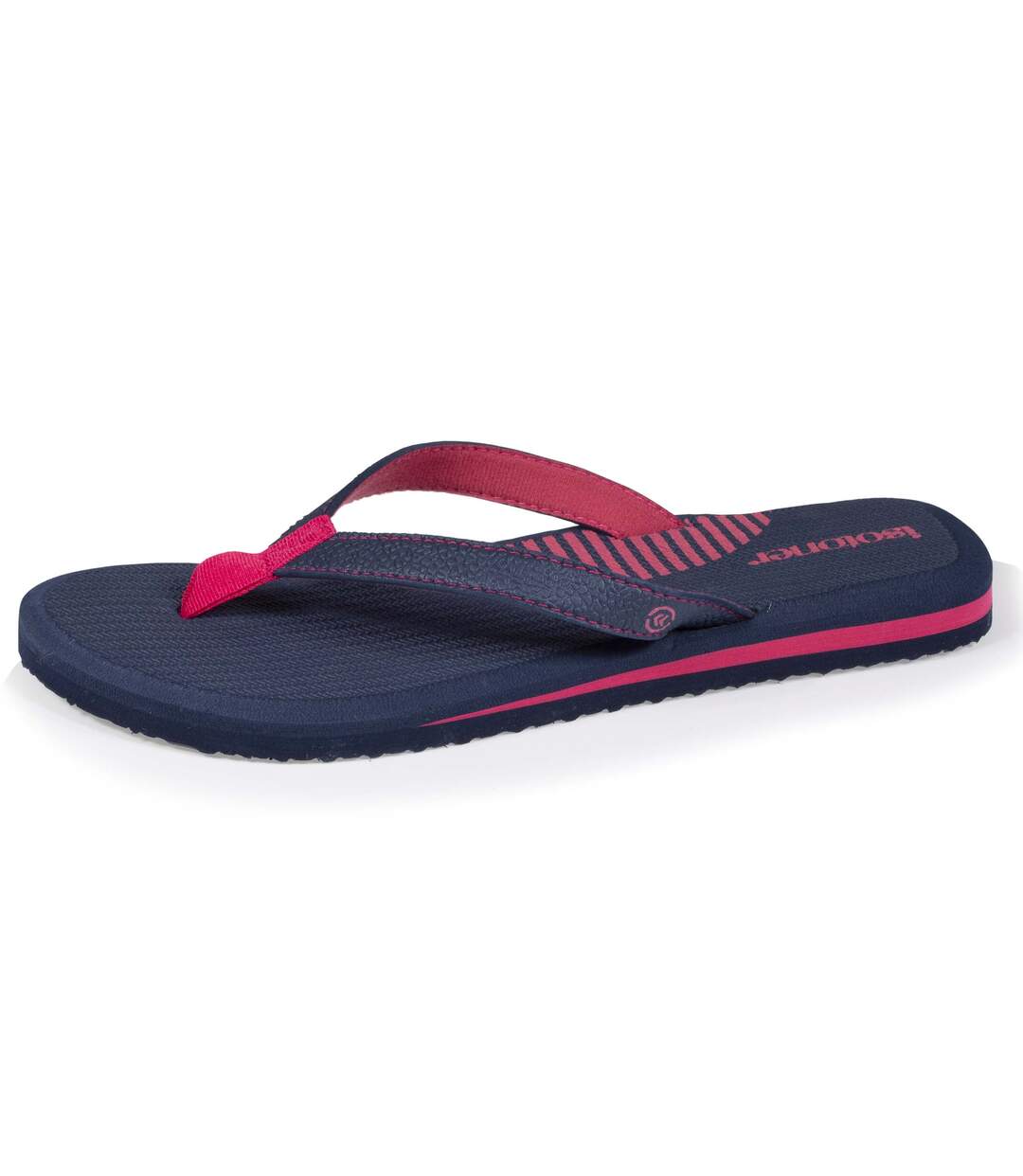 Isotoner Tongs femme tige bicolor
