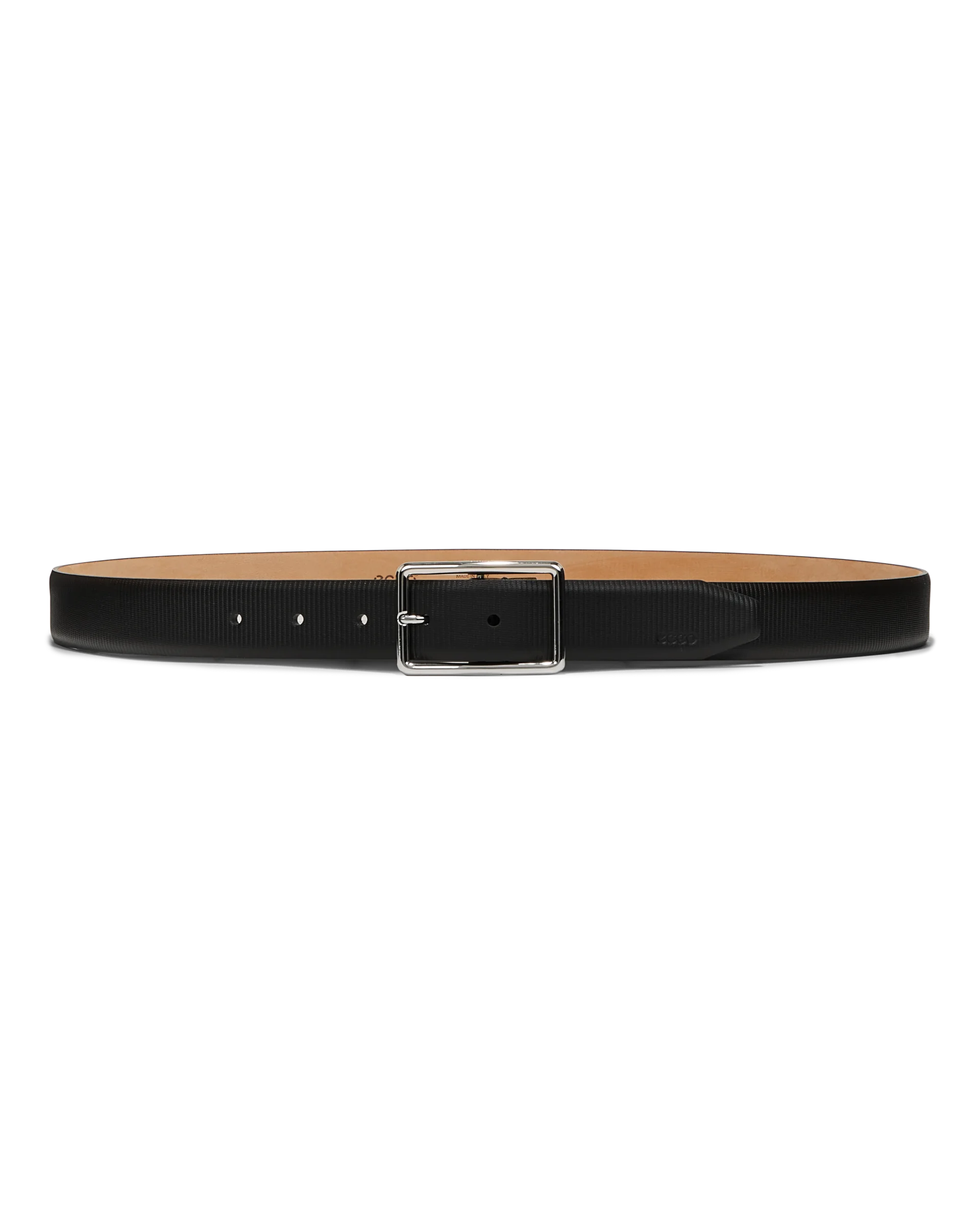 ECCO Belts Herren Ledergürtel Schwarz