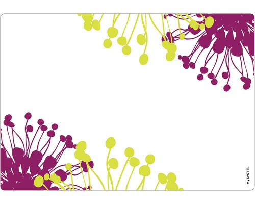 Keukenachterwand mySPOTTI pop buds 59x41 cm
