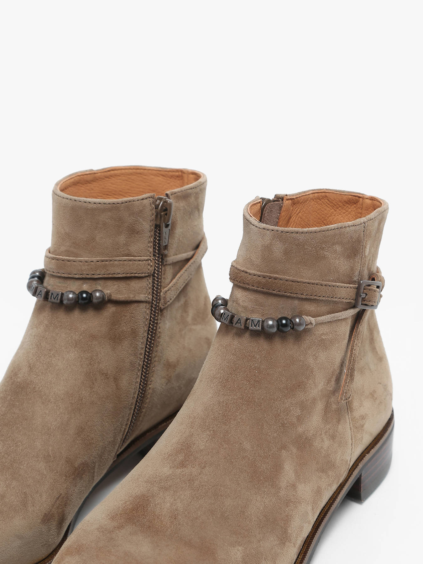 Bottines Samoa en cuir MAM'ZELLE