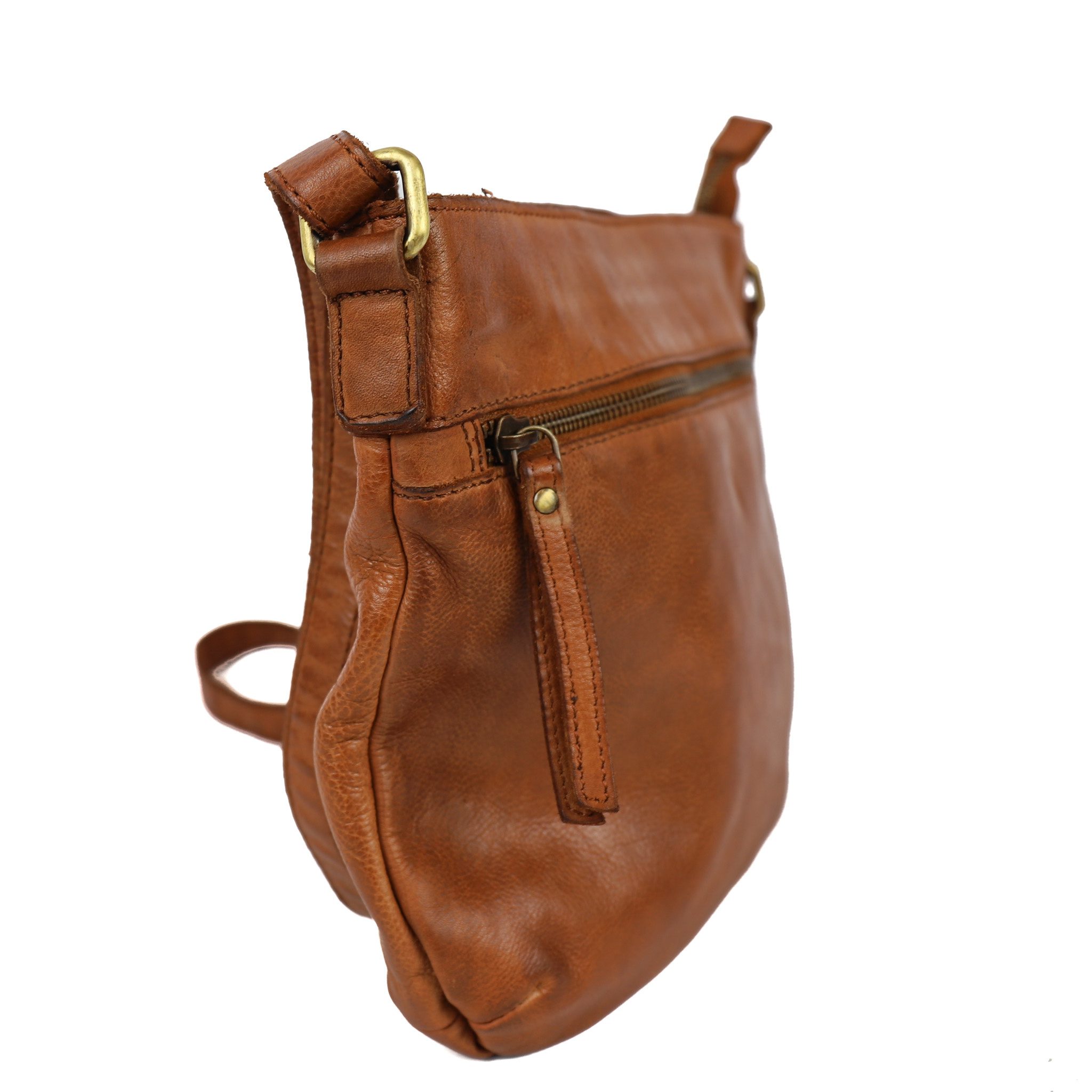 Bear Design Milano Justo Schoudertas Hilde Cognac MJ1524