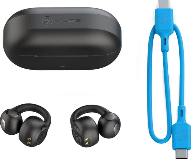 JLab Flex true wireless in-ear høretelefoner (sort)