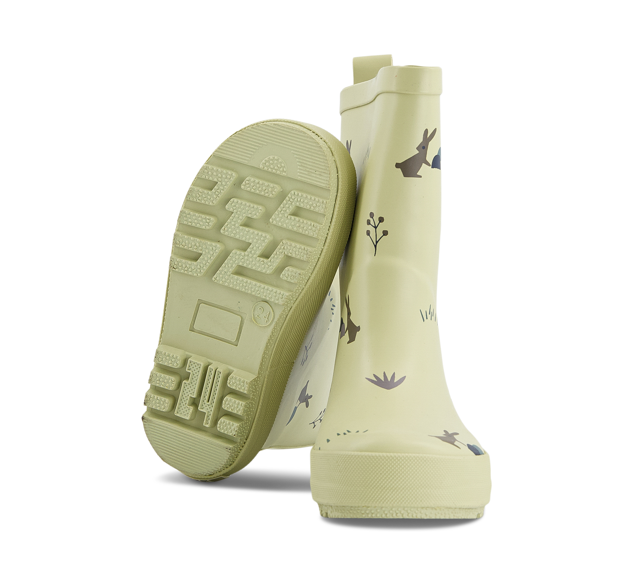 Fresk Rabbit - Gummistiefel beige/taupe