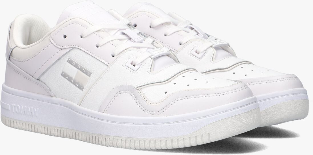 TOMMY JEANS witte tommy jeans lage sneakers tommy jeans basket cupsole