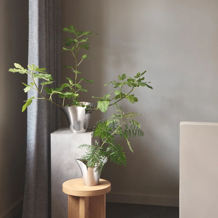 Georg Jensen - Bloom Botanica Blumentopf, 190 mm, silber
