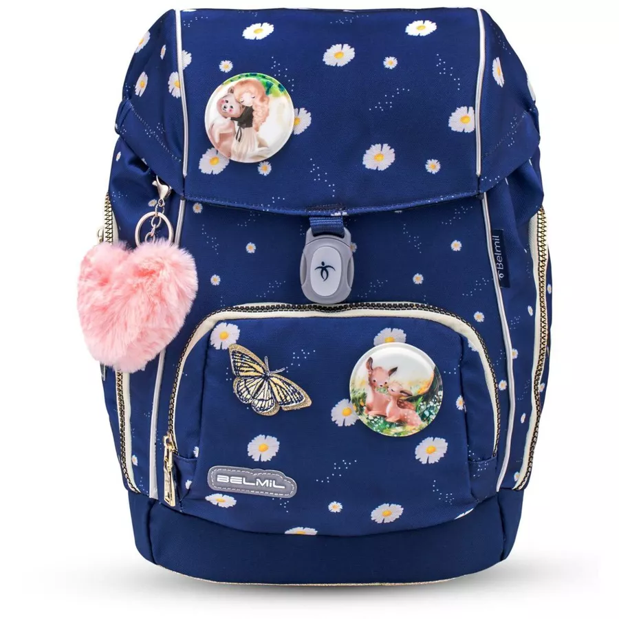 Belmil Schulrucksack Premium Smarty Plus Schulranzen Daisy
