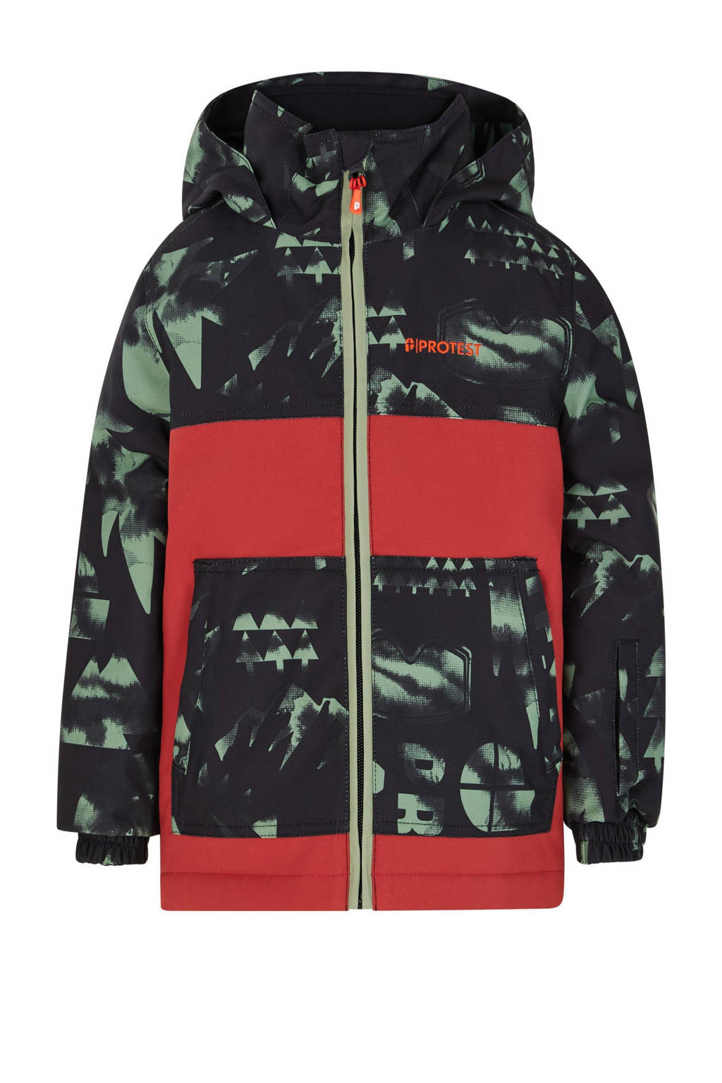 Protest ski-jack Trick TD zwart/rood