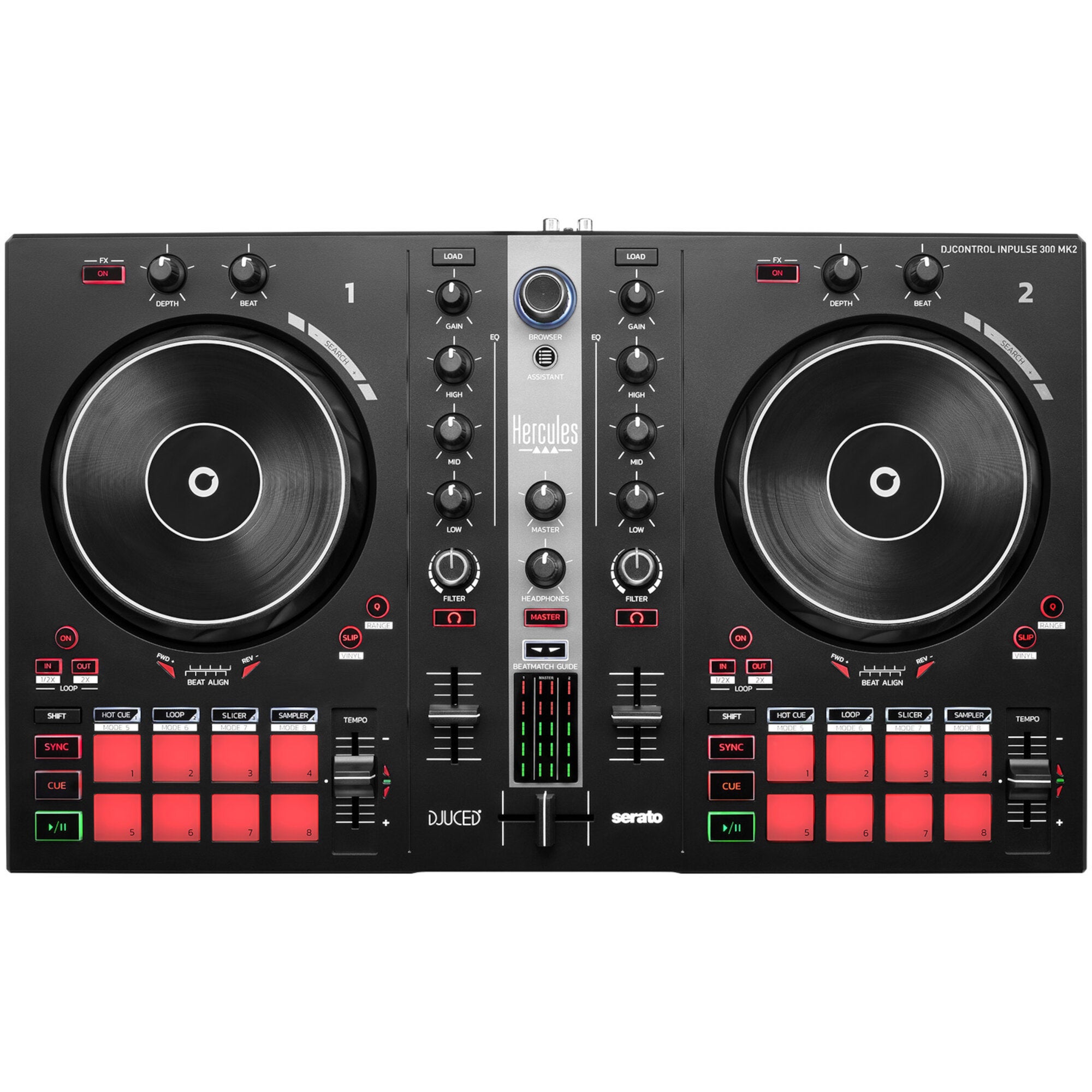 Hercules DJControl Inpulse 300 MK2 DJ-controller