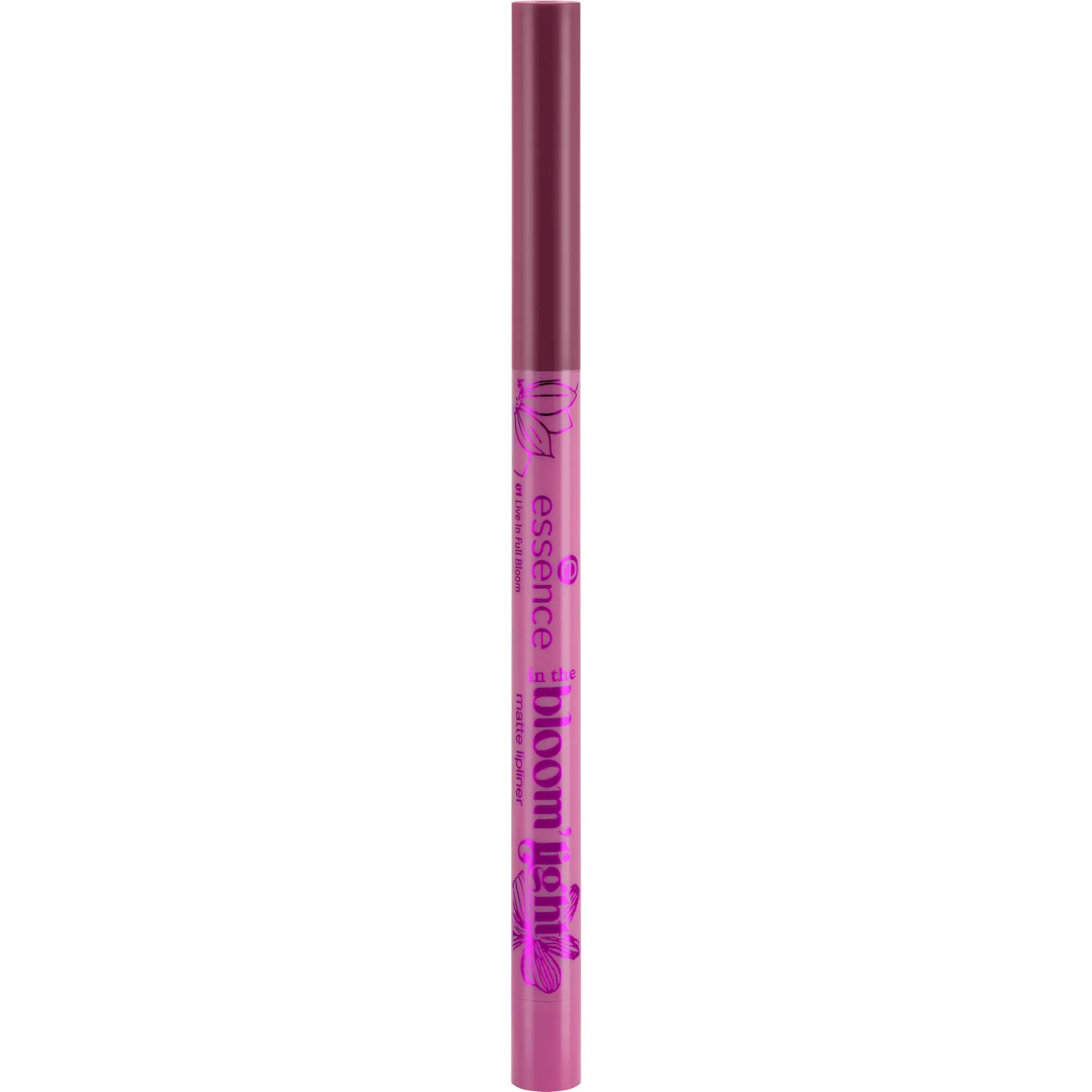 In The Bloom Light Matte Lipliner 01 Live In Full Bloom