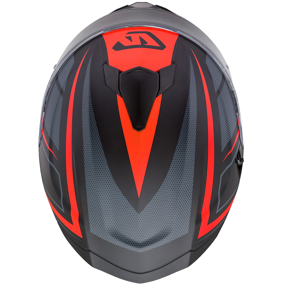 All One - Casque Apollo Sharp Evo Noir / Rouge