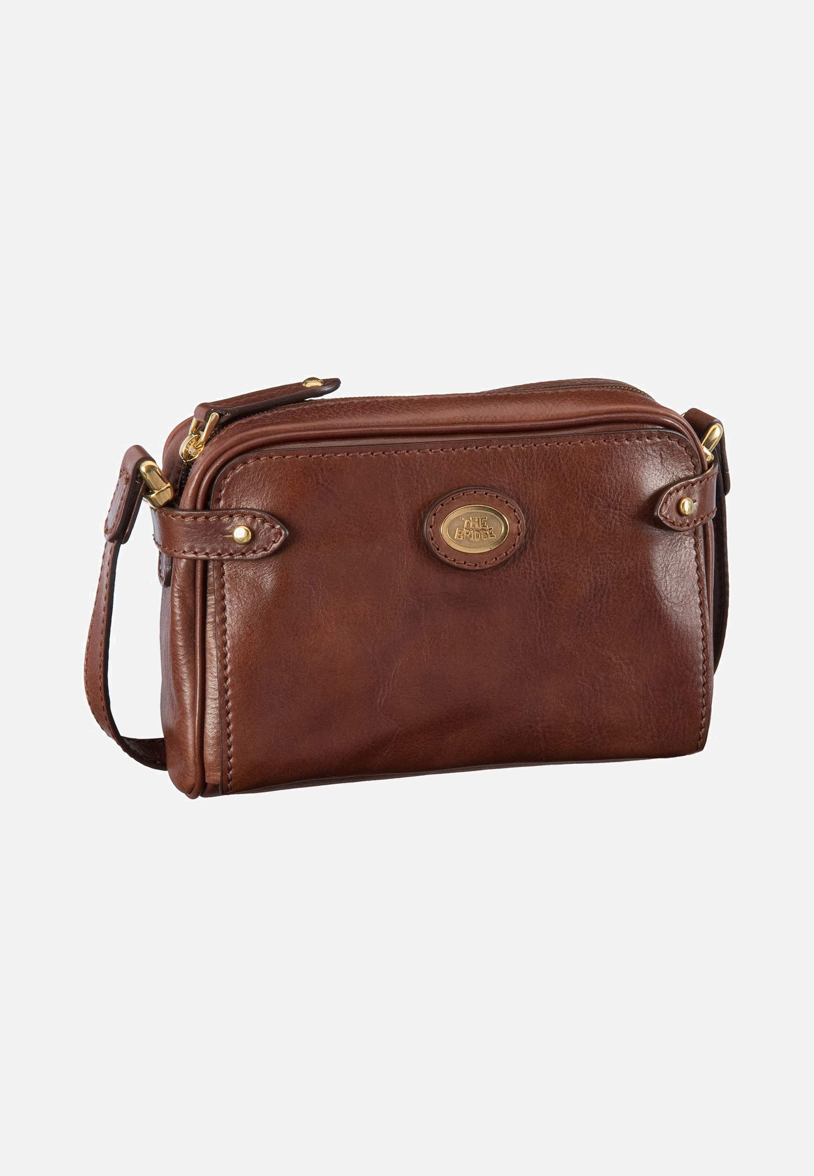 Story Donna Shoulder Bag Marrone/Oro - Umhängetasche