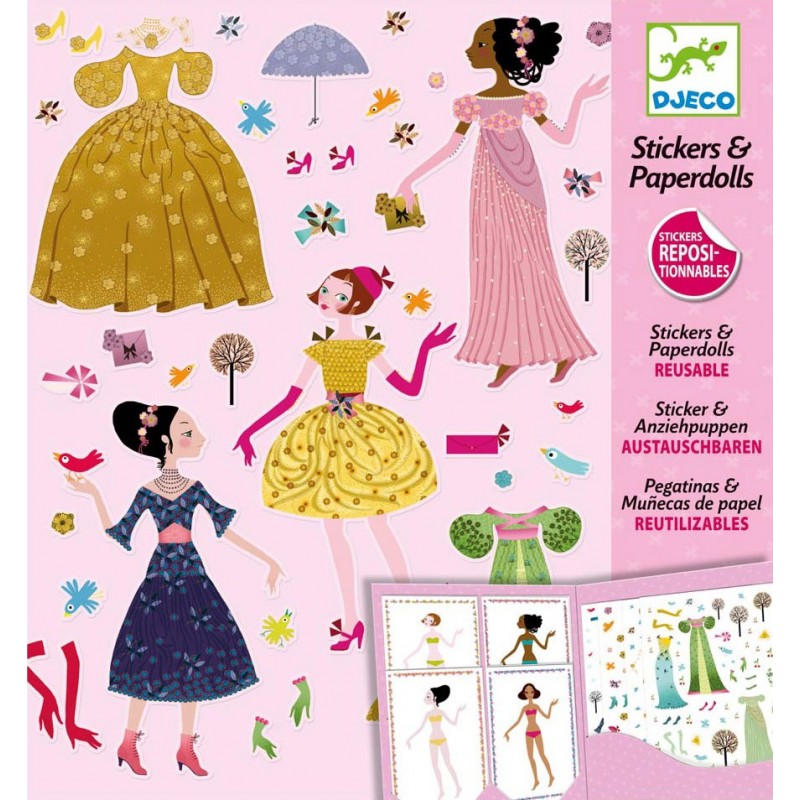 Stickers & Paperdolls - Robes 4 saisons