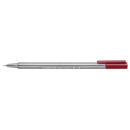 STAEDTLER® triplus® fineliner 334 Dreikantiger Fineliner 0,3 mm karminrot