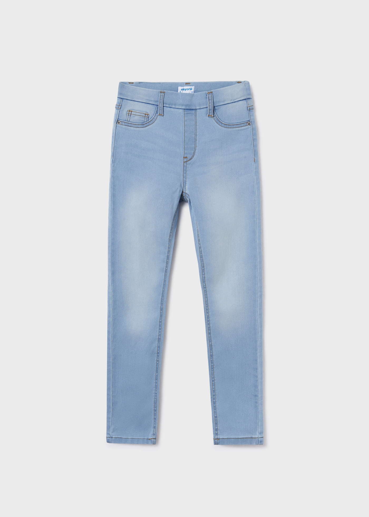 Jeggings jeans super skinny para meninas