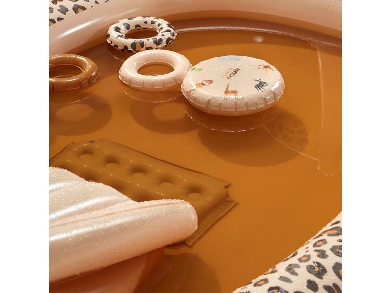 Swim Essentials Planschbecken Beige Leopard Ø 210 cm Aufblasbarer Spielpool