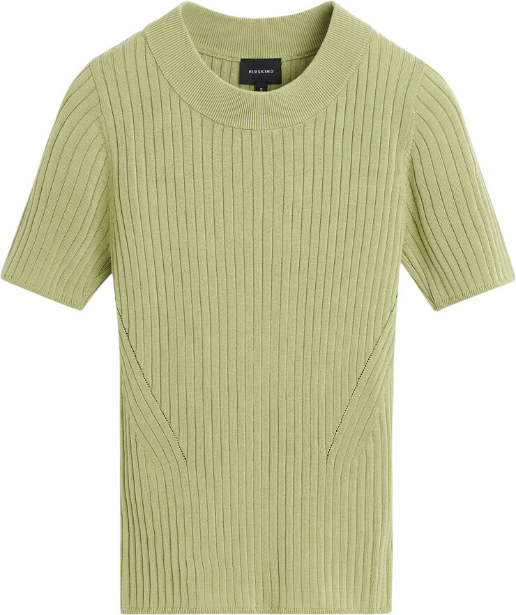 HERSKIND Doofy Knit Blouse Off white