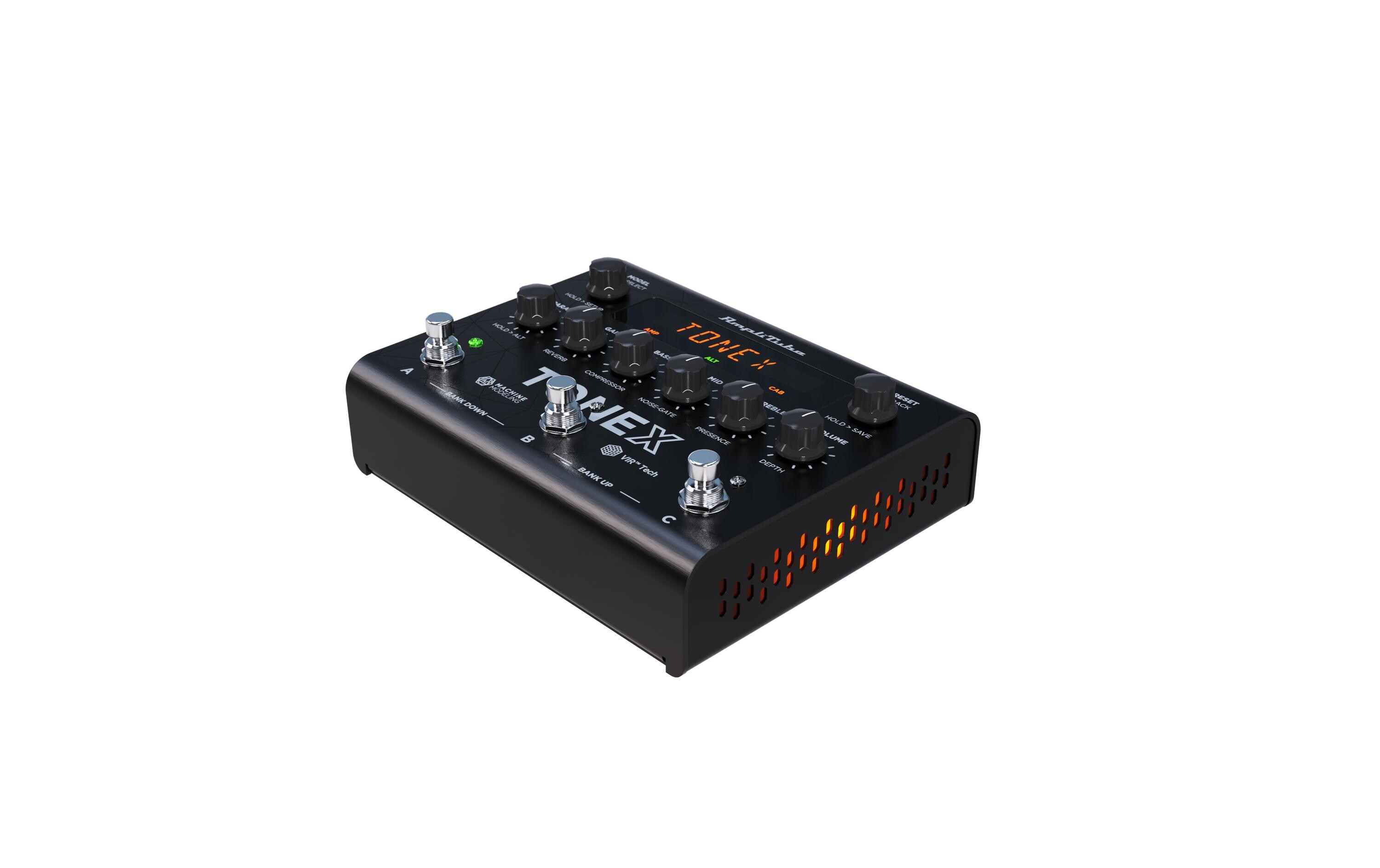 Pedal ToneX<br>KI-maschinenmodellierte Töne live auf der Bühne