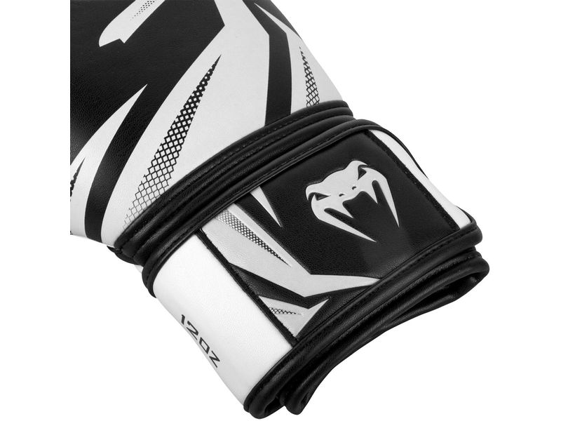 Venum Challenger 3.0 Boxing Gloves Schwarz/Weiss, 16 oz Boxhandschuhe