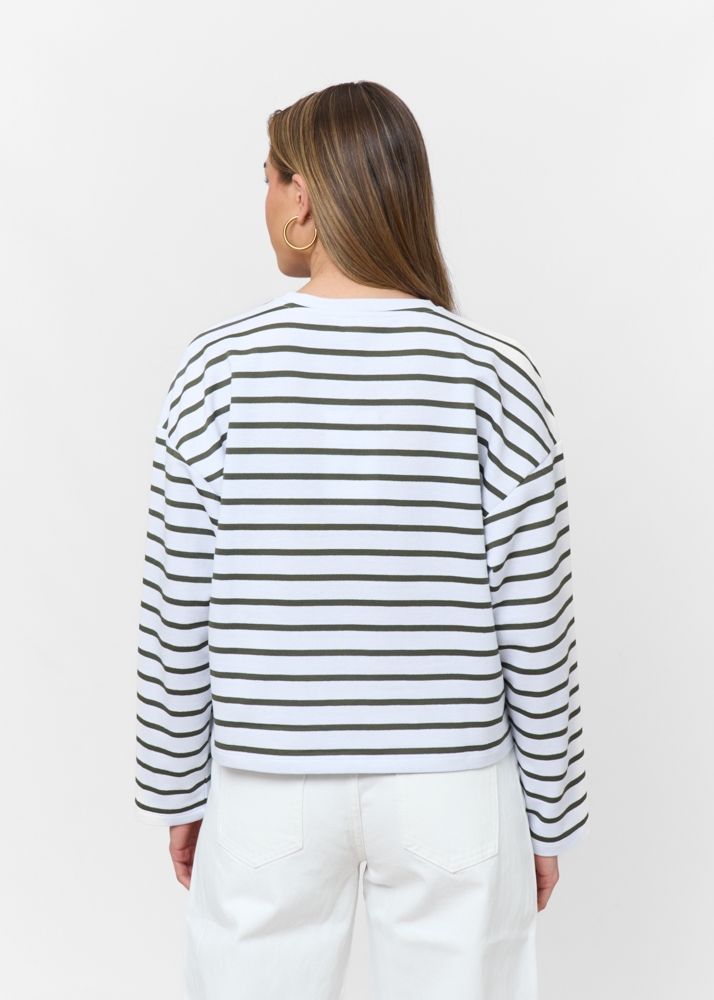 Friday Denim longsleeve tee groen