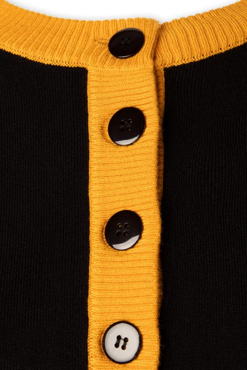 Banned Retro Tiger Queen vest in zwart