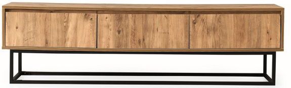 Arabic House - Tilsim - Tv-Meubel - Zwart - 180 cm - Melamine