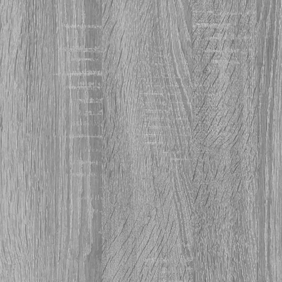 vidaXL - Magnetronkast - Grijs - Bewerkt hout