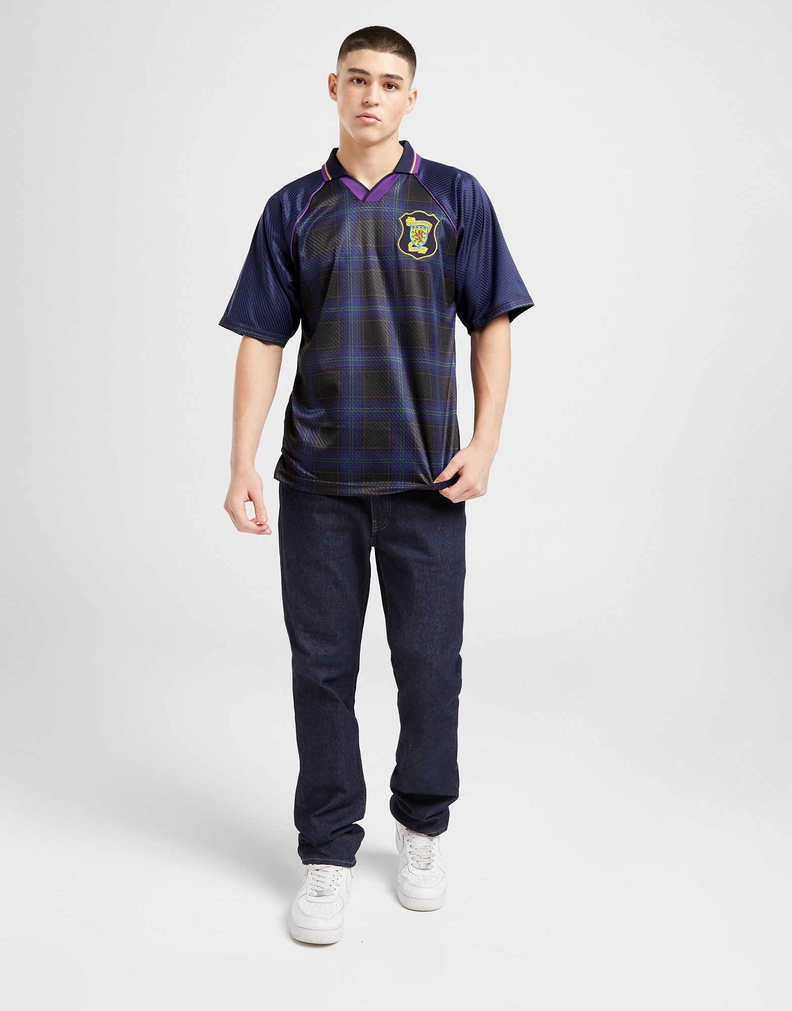 Score Draw Maillot Domicile Écosse '96 Euro Championship Homme