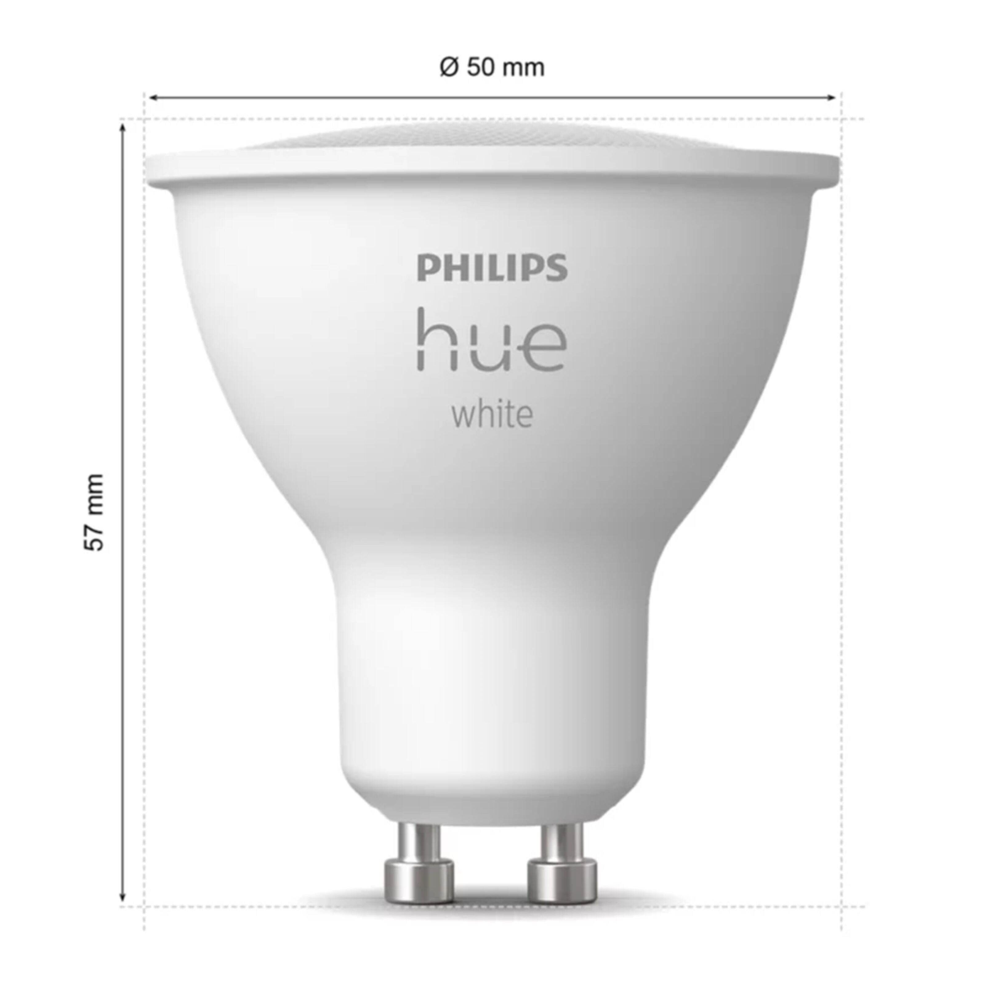 Philips Hue White Smart LED-pære GU10 400 lm 1-pack