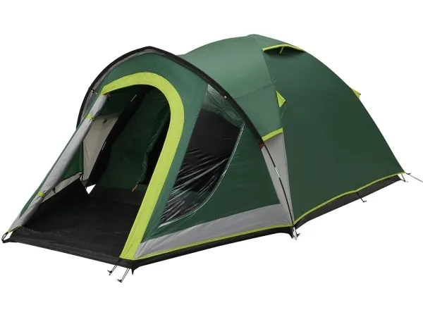Coleman Kobuk Valley 3 Plus, Camping, Hård ramme, Kupel/Igloo telt, 3 person(er), Teltlærred, Grøn
