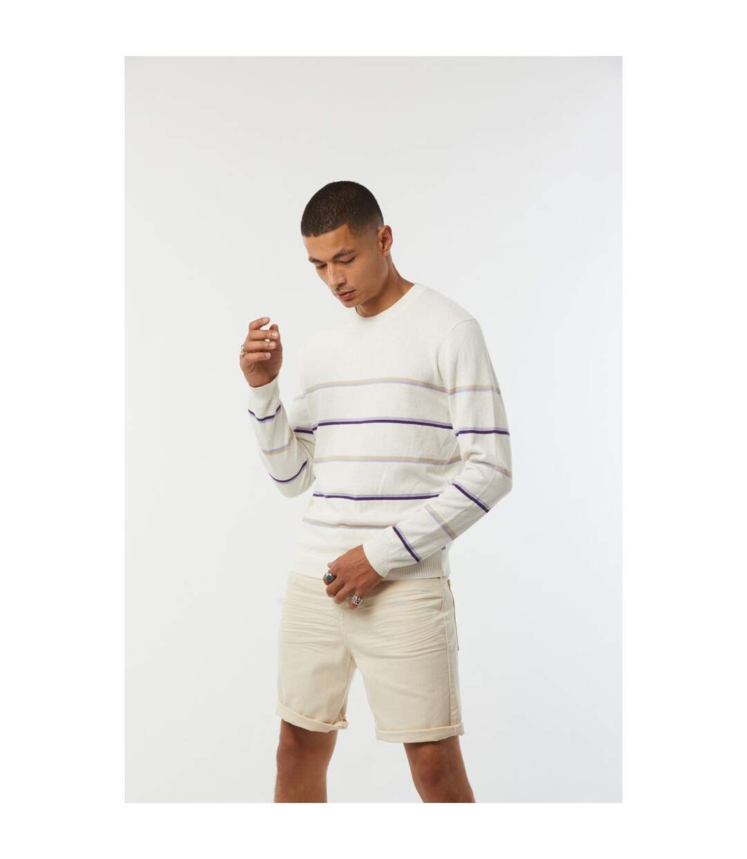 Pull manches longues coton regular COTO