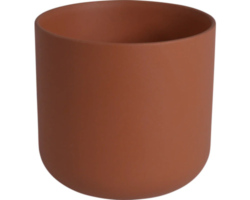 Alma bloempot, 27 x 27 x 26 cm, keramiek, koper